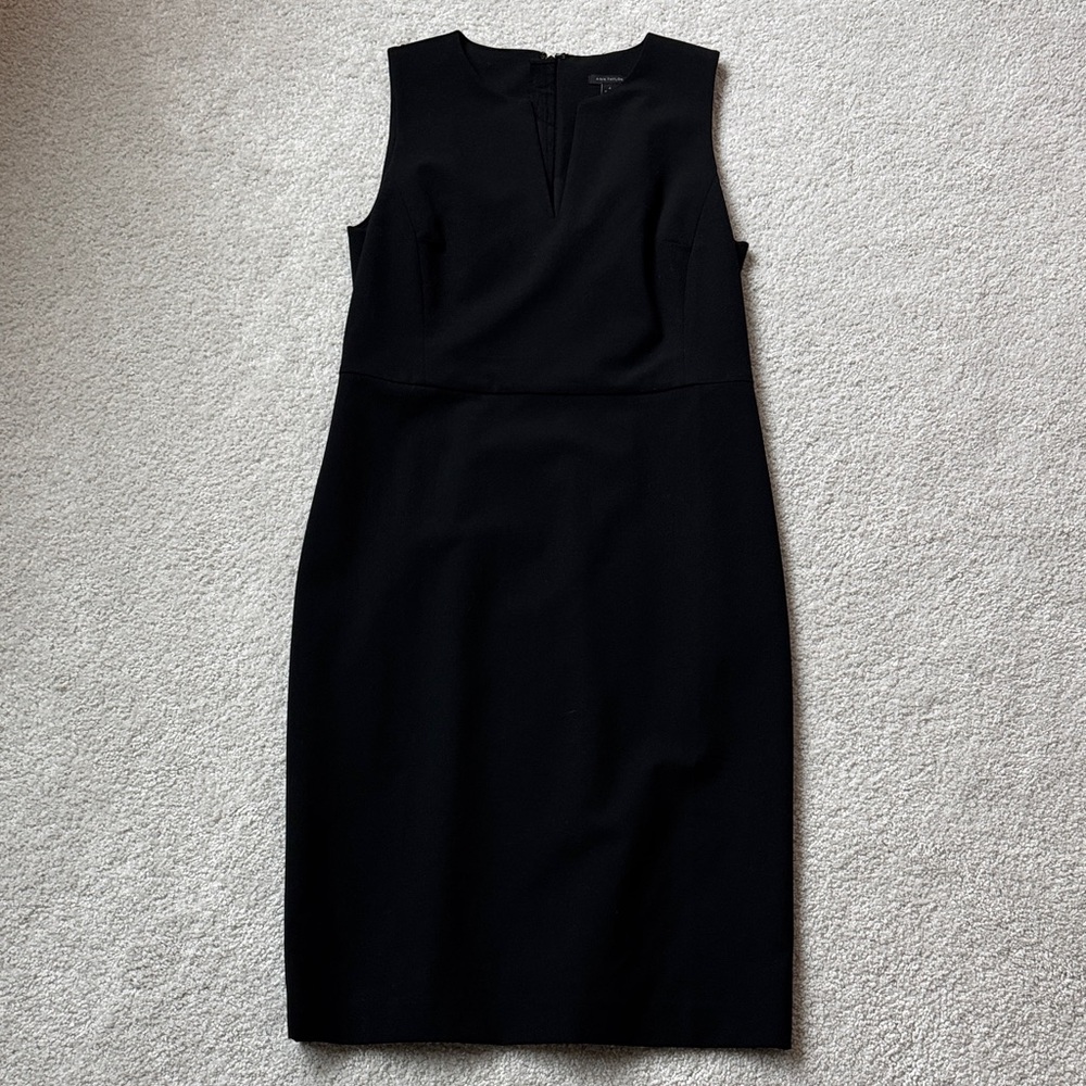 Elegant Black Sleeveless Dress